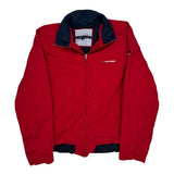 Tommy Hilfiger Spellout Jacket - Large Navy Polyester