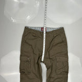 Matchstick Cargo Pants - 34W 30L Brown Cotton
