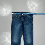 Levis Jeans - 32W 28L Blue Cotton
