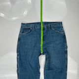Dickies Carpenter Jeans - 34W 29L Blue Denim