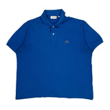 Lacoste Polo Shirt - 2XL Blue Cotton