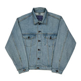 London Hard Rock Cafe Graphic Denim Jacket - Small Light Wash Cotton