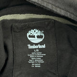 Timberland 1/4 Zip - Large Brown Cotton