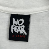 Single Stitch Elizabeth High School Edison House Physical Ed Dept No Fear T-Shirt - XL White Cotton