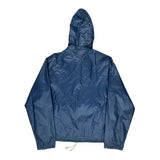 Izod Windbreaker - Medium Blue Nylon