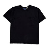 Woolrich T-Shirt - Medium Black Cotton