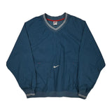 Nike Windbreaker - XL Blue Polyester