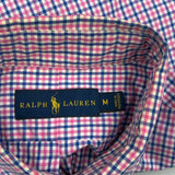 Ralph Lauren Checked Shirt - Medium Multicoloured Cotton