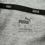 Puma Polo Shirt - Large Grey Cotton