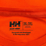 Helly Hansen T-Shirt - 3XL Orange Cotton