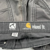 Carhartt Cargo Trousers - 36W 30L Grey Cotton Blend