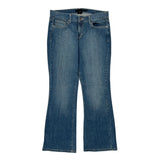 Calvin Klein Jeans Flared Jeans - 32W US 8 Blue Cotton