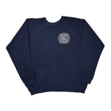 Hanes Graphic Sweatshirt - Large Navy Cotton Blend