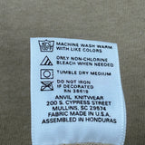 Single Stitch Riverdance Anvil T-Shirt - XL Brown Cotton