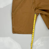 Dickies Shorts - 37W 10L Brown Cotton Blend