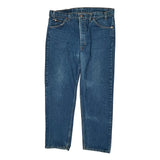 Orange Tab Levis Jeans - 36W 30L Blue Denim