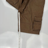 Levis Cargo Shorts - 34W 11L Brown Cotton