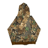 Gander Mountain Camo Jacket - Large Brown Cotton Blend