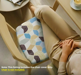 Anyseat Multi Color Diamond Print Chair Cover – Stretch Washable Removable Seat Cover for Dining & Kitchen