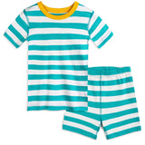 100% Organic Cotton Shortie Pajamas for Kids: Stripes - Final Sale