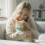 Anypet Stylish Green Cat Collar Small Size with Safety Buckle Bell Durable Adjustable Strap Cute Fashion Pet Accessory for Cats & Kittens