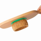 Bamboo Baby Suction Bowl and Spoon Set - Green