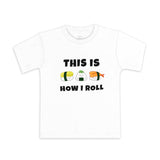 Organic Cotton Toddler Kid’s T-Shirt - Sushi
