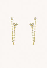 Earrings Bo-184g Metal