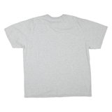 NIKE Mens Grey Classic Cotton Blend T-Shirt L Short Sleeve Crew Neck Casual