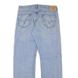 LEVI'S Mens Jeans Blue Loose Straight Denim Medium W35 L34 Classic Cotton Blend