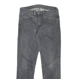 LEVI'S 511 Mens Slim Grey Denim Medium W30 L29 Stylish Cotton Blend Jeans