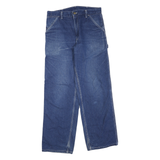 CARHARTT Mens Regular Blue Denim Stone Wash Jeans W32 L31 Workwear Loose Fit