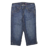 SMART SET Womens Blue Denim Casual Shorts M W28 Comfortable Cotton Blend