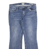 GUESS Mens Jeans Blue Regular Flared Denim Medium W32 L32 Stylish Comfortable