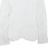 ZARA BASIC Womens White & Black Polka Dot Blazer Jacket S Acetate Button Closure