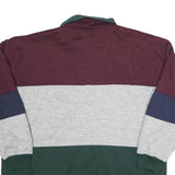 CURRENT SEEN Womens Burgundy Navy Grey Green Colour Block Reversible Jacket One