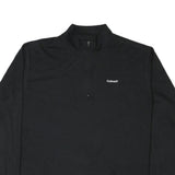 CARHARTT Womens Black 1/4 Zip 2XL Sweatshirt Lightweight Pullover Casual