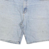 FADED GLORY Mens Shorts Blue Casual XL W38 Cotton Blend Classic Fit Denim