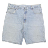 FADED GLORY Mens Shorts Blue Casual XL W38 Cotton Blend Classic Fit Denim