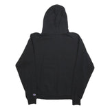 CHAMPION Mens Black TCU Pullover Hoodie M Cotton Blend Casual Sweatshirt