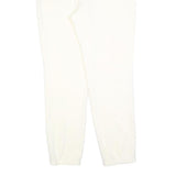 POLO SPORT RALPH LAUREN Womens White Cotton Blend Joggers M W32 L30 Comfort Fit