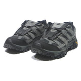 MERRELL Moab Mens Low Top Trainers Grey & Black Synthetic UK 8 Comfortable