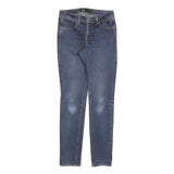 LEVI'S Womens Jeans Blue Slim Skinny Denim Medium W26 L29 Stretch Zip