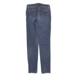 LEVI'S Womens Jeans Blue Slim Skinny Denim Medium W26 L29 Stretch Zip