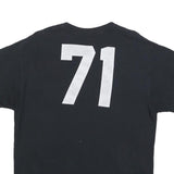 2PAC Mens Black Tupac Graphic T-Shirt L Short Sleeve Crew Neck Music Rap