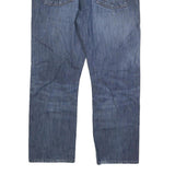 LEVI'S 513 Mens Jeans Blue Regular Straight Denim Medium W38 L27 Zip Closure