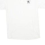 ANVIL Mens White 1987 Grand Prix Blackhawk Logo Short Sleeve Polo Shirt M Cotton