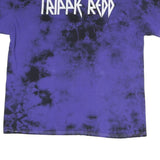 TRIPPK REDD Mens Blue & Black Graphic T-Shirt XL Short Sleeve Crew Neck Printed