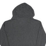 PUMA Womens Charcoal Grey Hoodie UK 14 Cotton Blend Pullover Casual Sweatshirt