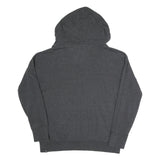 PUMA Womens Charcoal Grey Hoodie UK 14 Cotton Blend Pullover Casual Sweatshirt